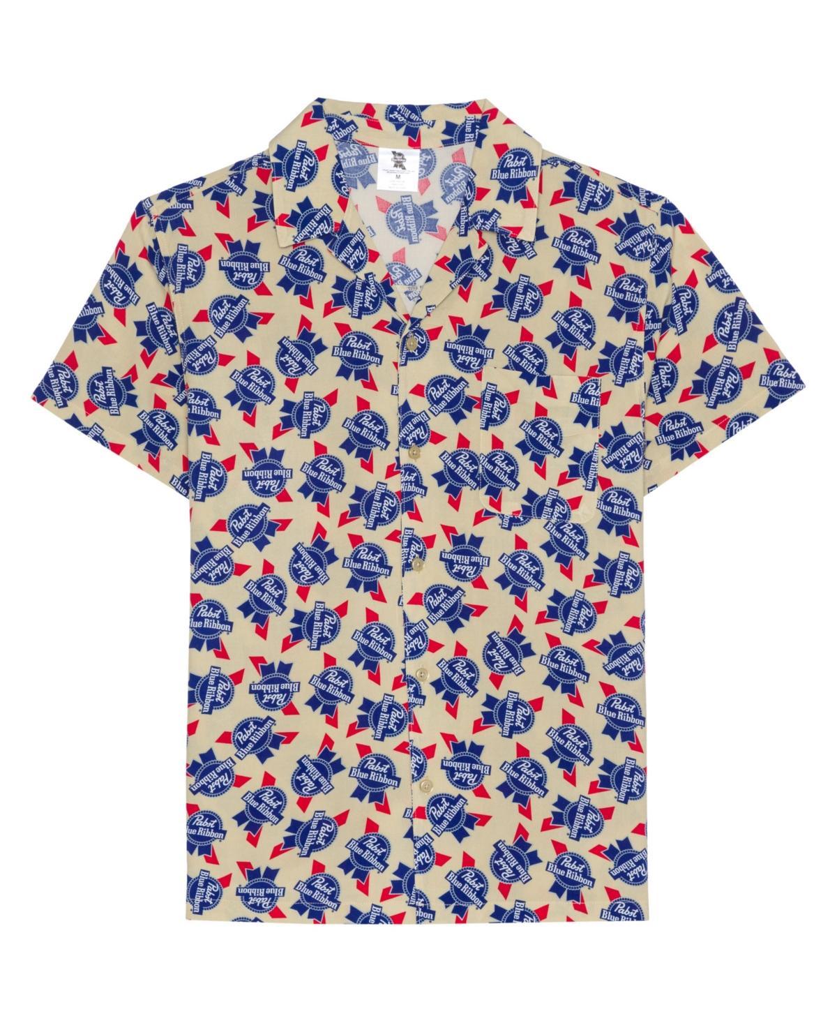 Men's Pabst Short Sleeves Woven Shirt Product Image