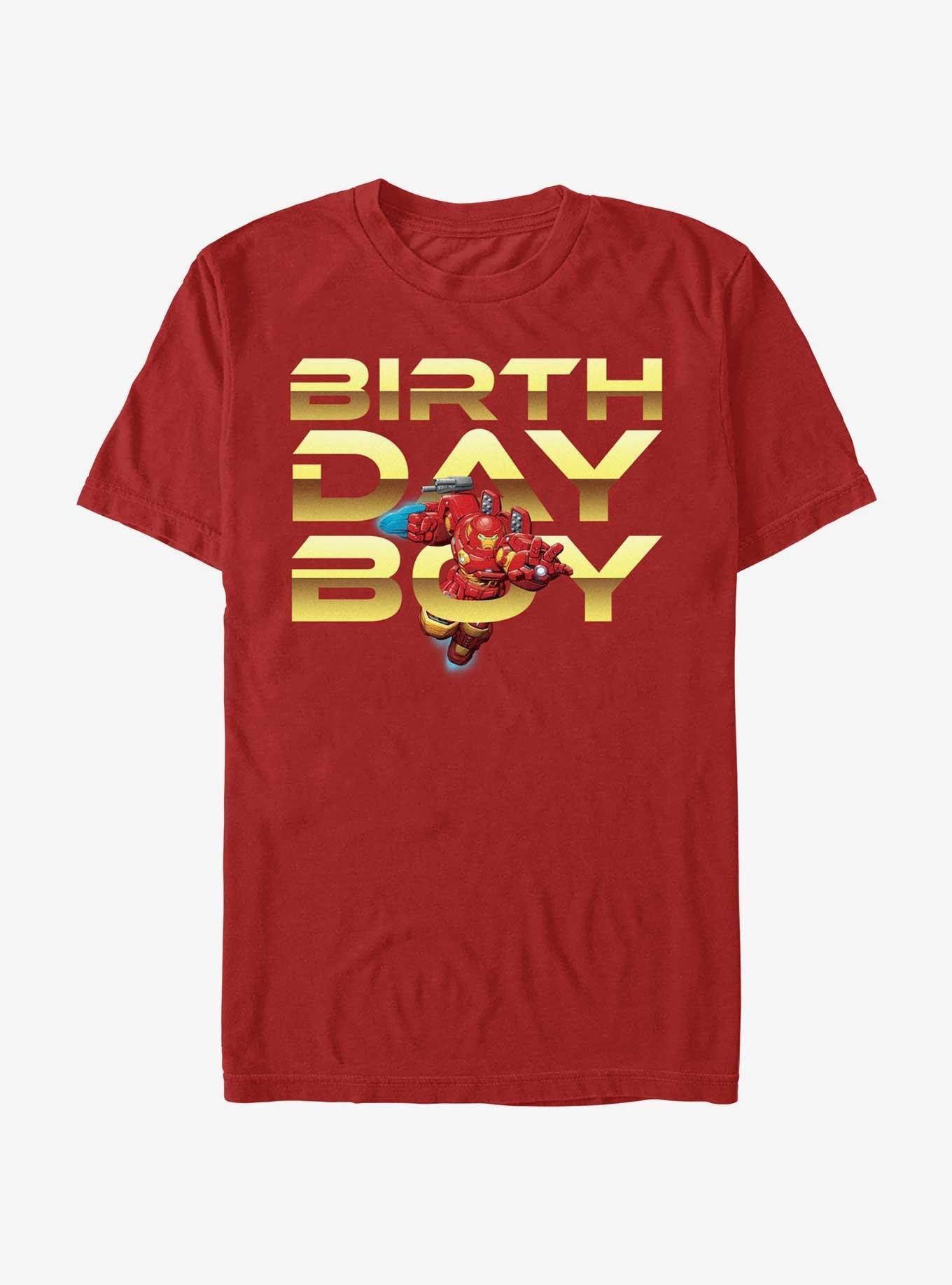 Marvel Birthday Boy Iron Man T-Shirt Product Image