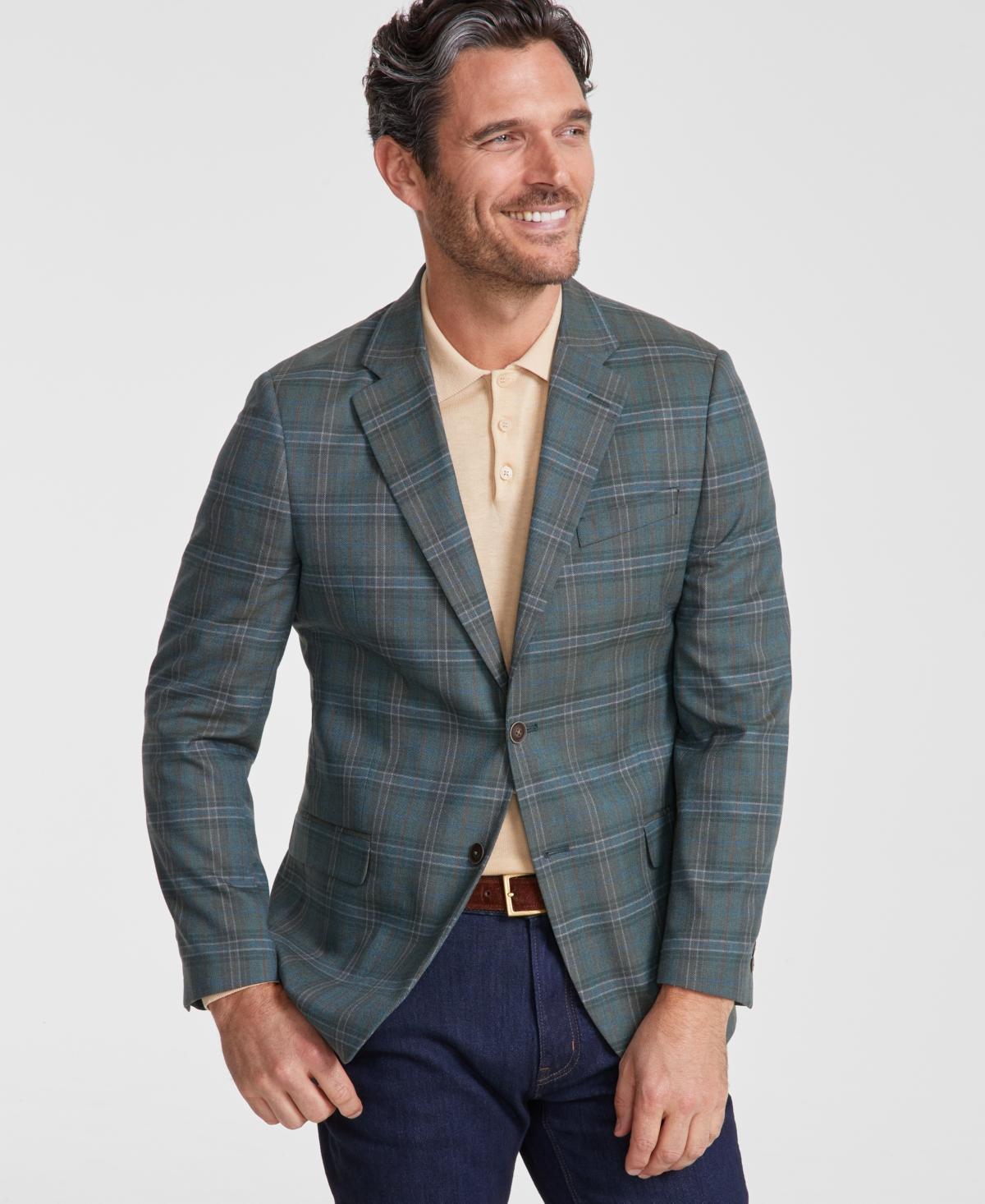 Nautica Mens Modern-Fit Pattern Sport Coat Product Image