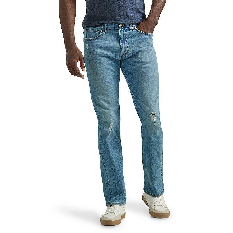 Mens Lee Extreme Motion Stretch Slim Straight Jeans Product Image