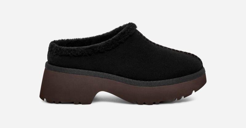 UGG Womens New Heights Cozy Clog Suede Shoes Product Image