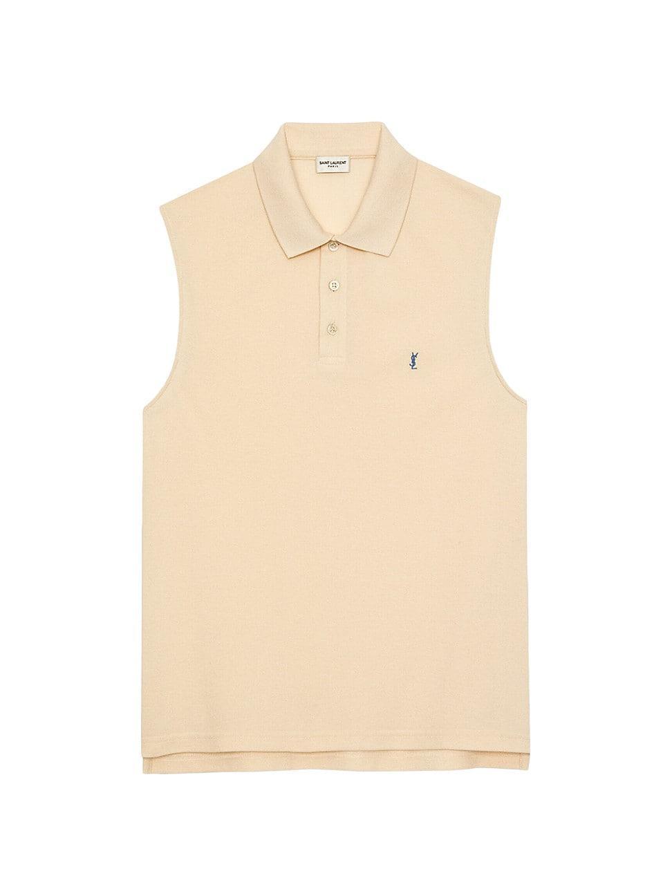 Mens Cassandre Polo Tank in Piqu Product Image