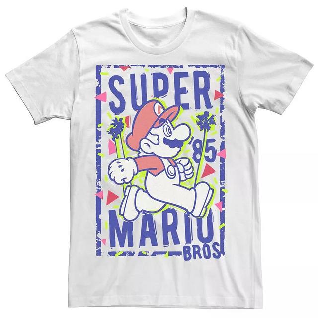 Mens Super Mario Bros 85 Retro Portrait Tee Product Image