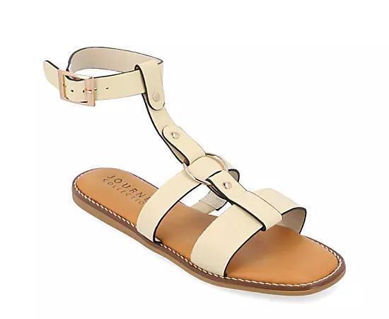 Journee Collection Womens Eleanora T-Strap Sandals Product Image