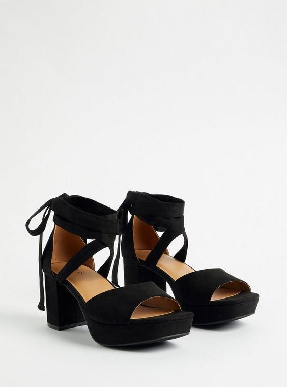 Strappy Platform Tapered Heel (WW) Product Image