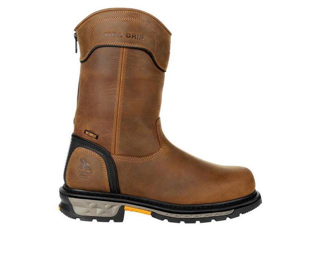 Men's Georgia Boot Carbo-Tec LTX Waterproof Composite Toe Pull On Work Boots Product Image