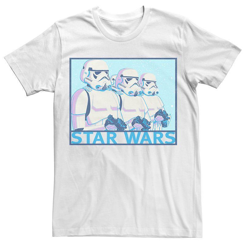 Star Wars Mens Classic Stormtroopers In Line Short Sleeve T-Shirt Product Image