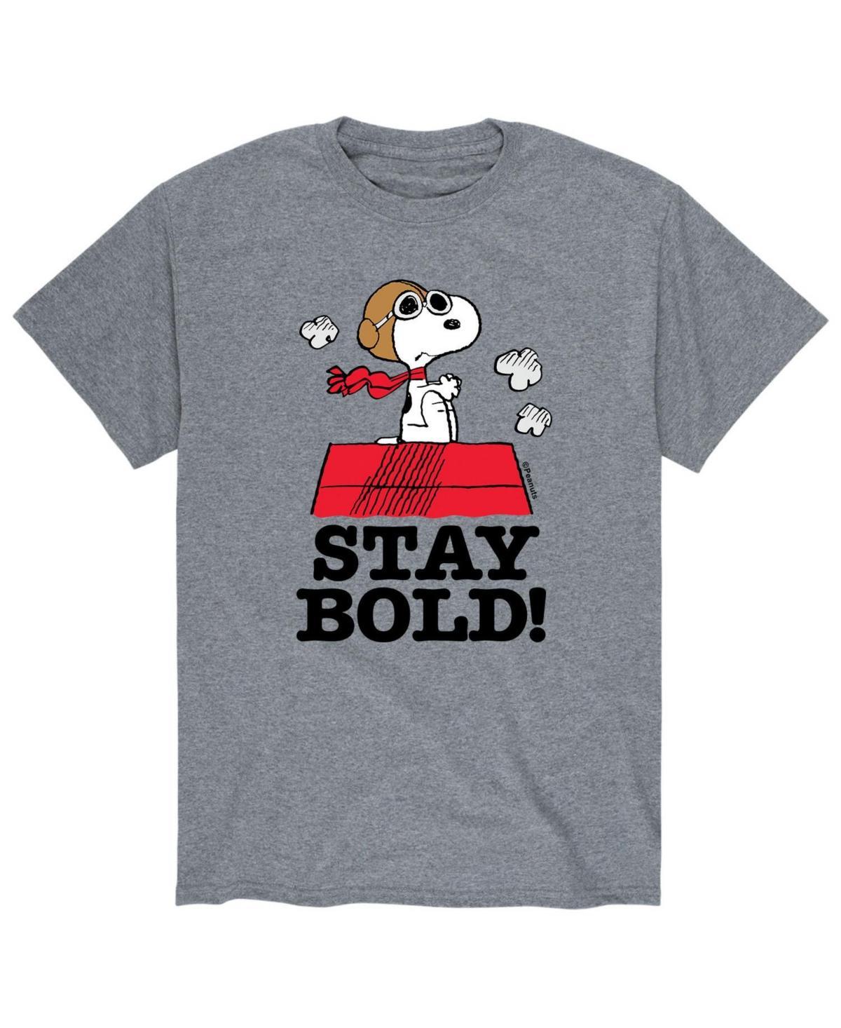 Mens Peanuts Stay Bold T-Shirt Product Image