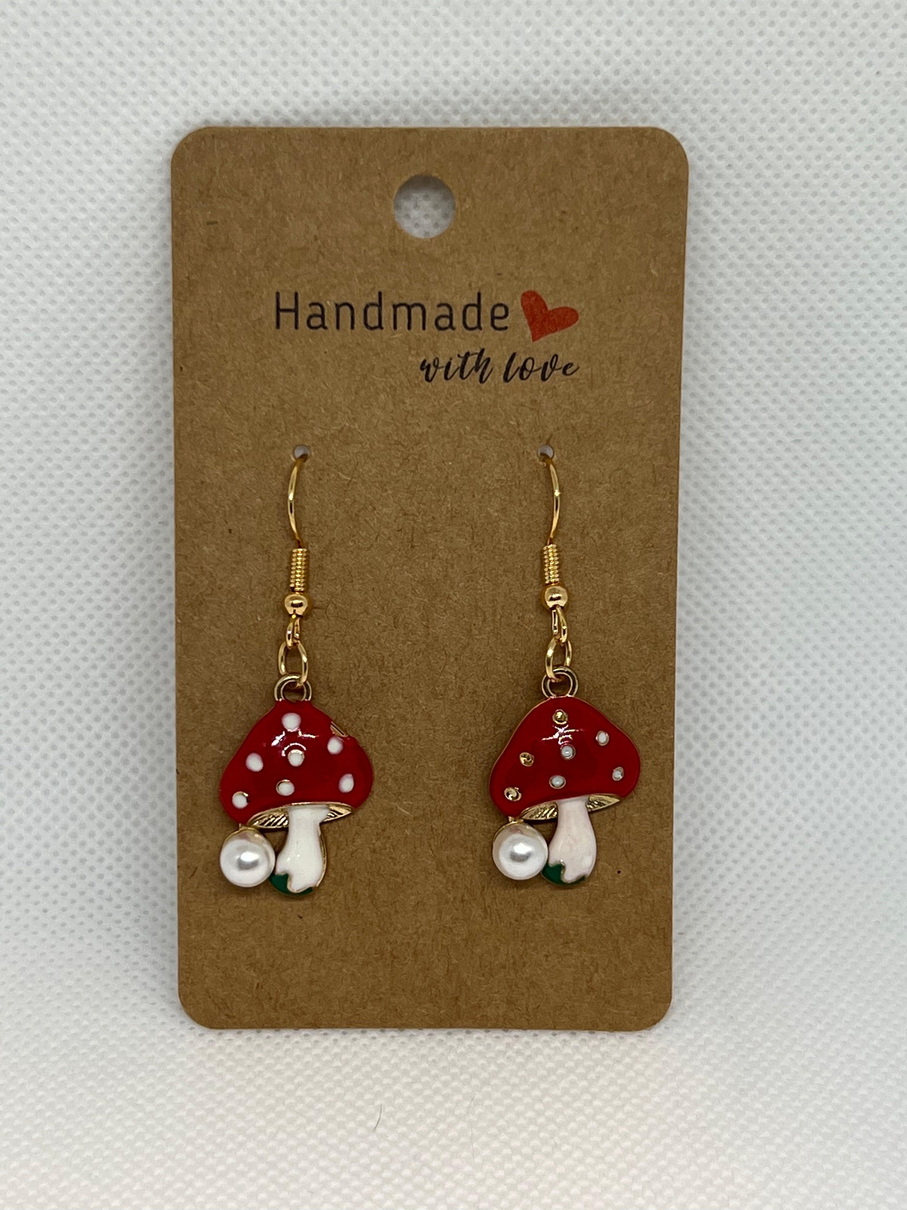 Mushroom Earrings Female Product Image