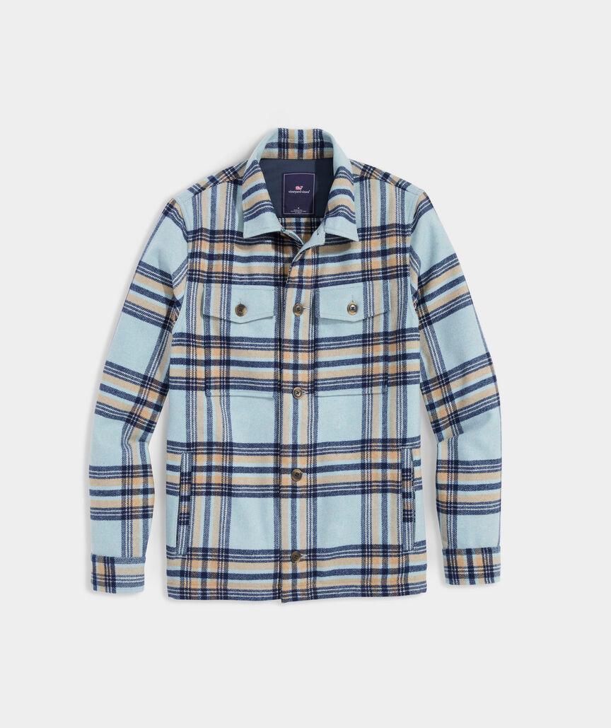 Wool Blend Shirt Jacket Product Image