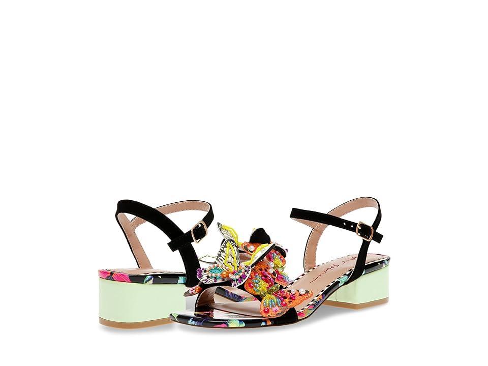 Betsey Johnson Lotty Beaded Butterfly Dress Sandals Product Image