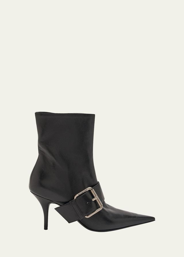 Balenciaga Womens Knife Belted M80 Booties Product Image