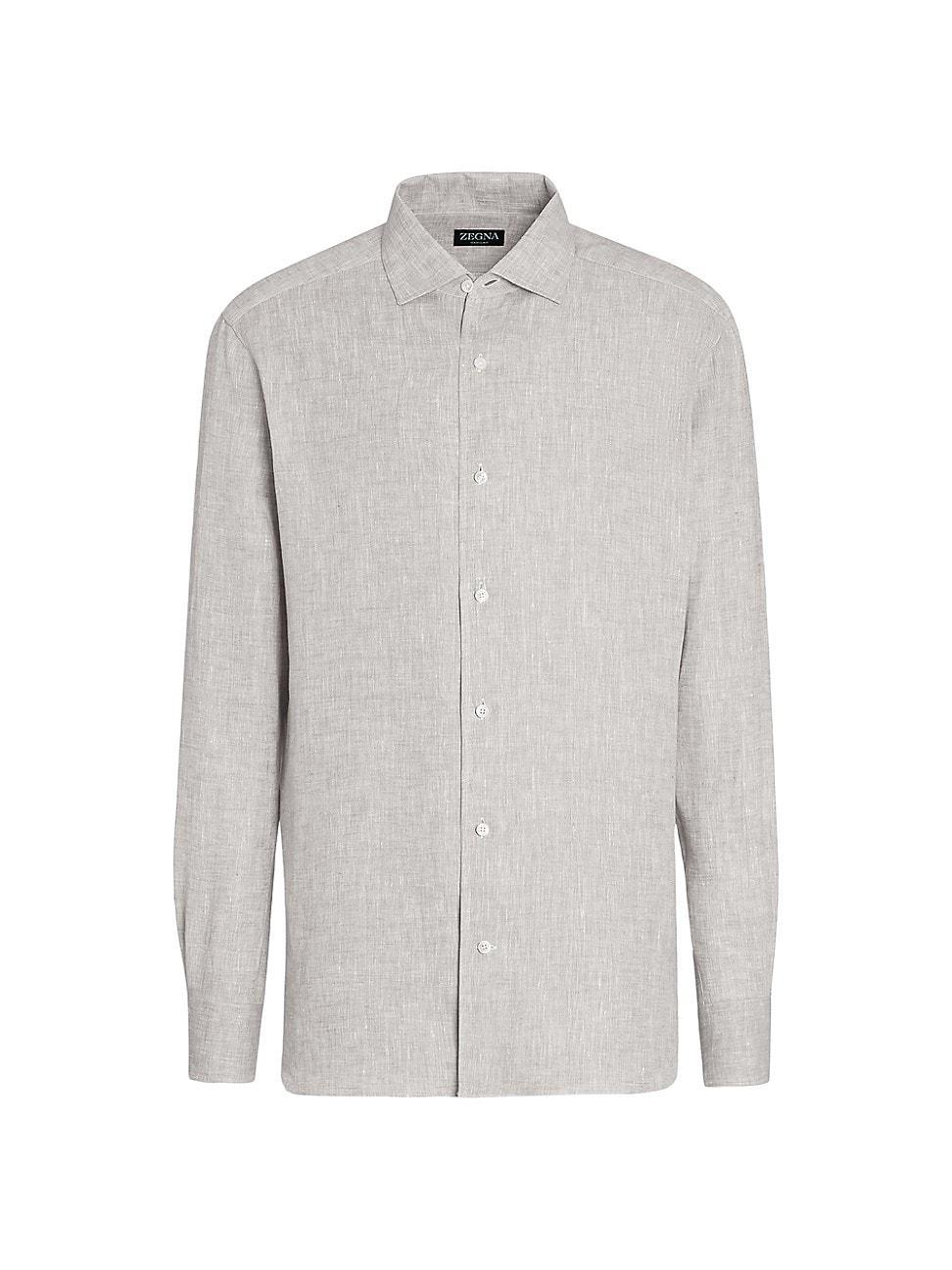 Mens Oasi Lino Shirt Product Image