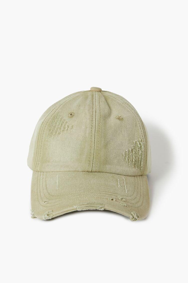 Distressed Baseball Cap | Forever 21 Product Image