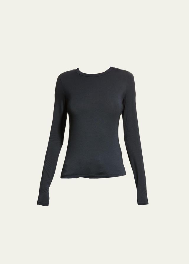 rag & bone ICONS Luca Slim Fit Long Sleeve Top Product Image