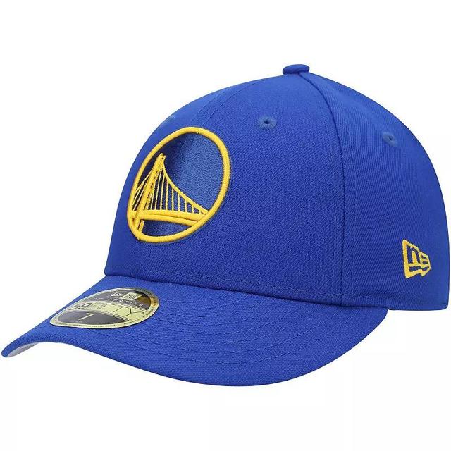 Mens New Era Royal Golden State Warriors Team Low Profile 59FIFTY Fitted Hat Product Image