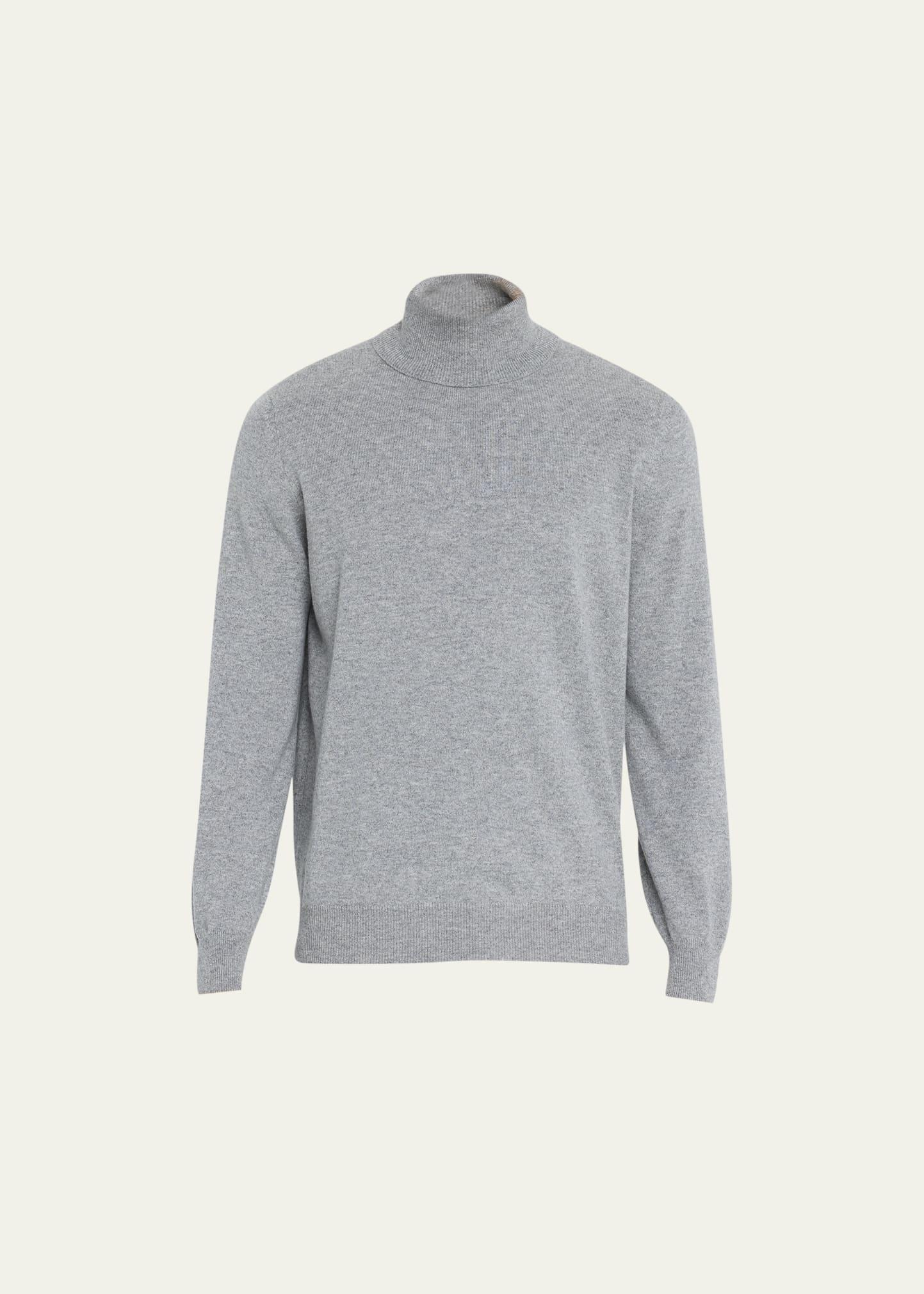 Mens Cashmere Turtleneck Sweater Product Image