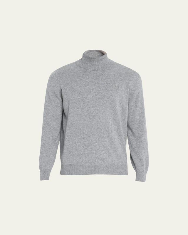 Mens Cashmere Turtleneck Sweater Product Image