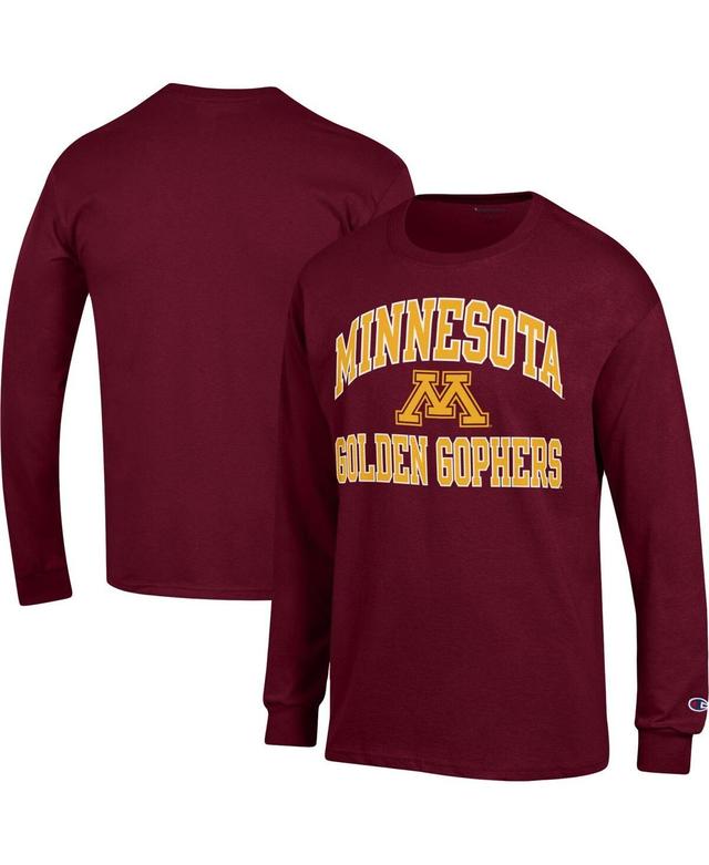 Mens Champion Garnet Florida State Seminoles High Motor Long Sleeve T-shirt Product Image