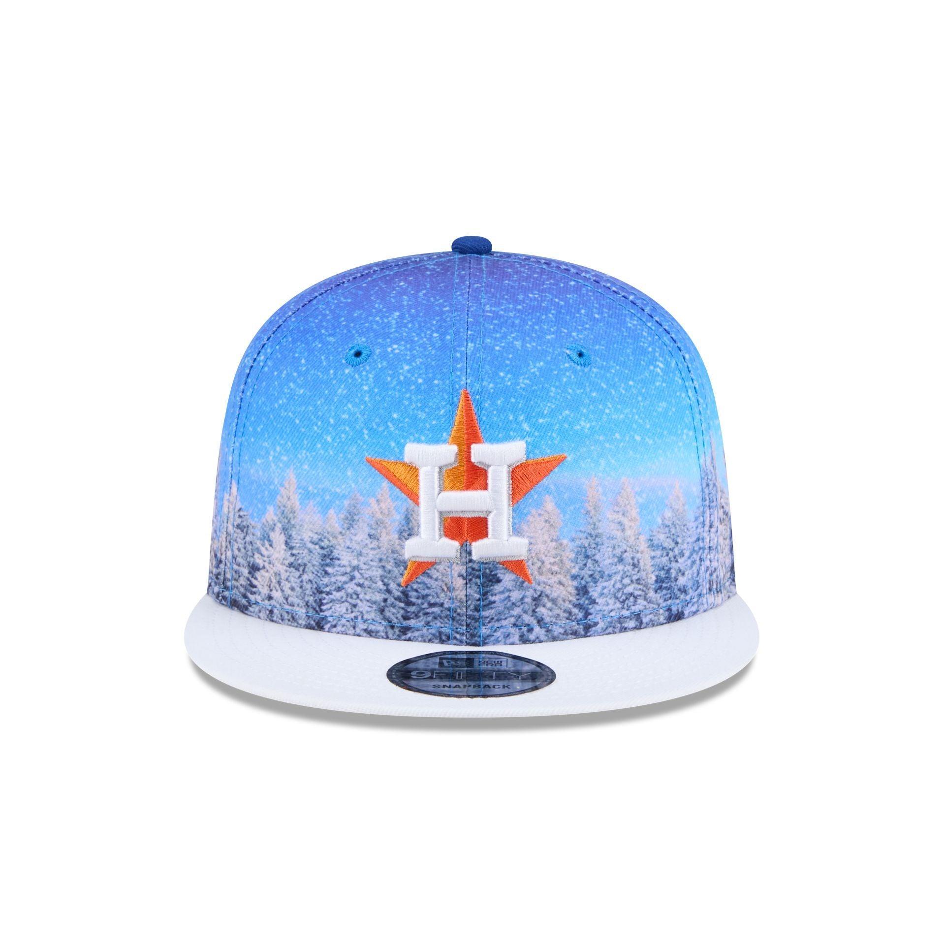 Houston Astros Winter Photoreal 9FIFTY Snapback Hat Male Product Image