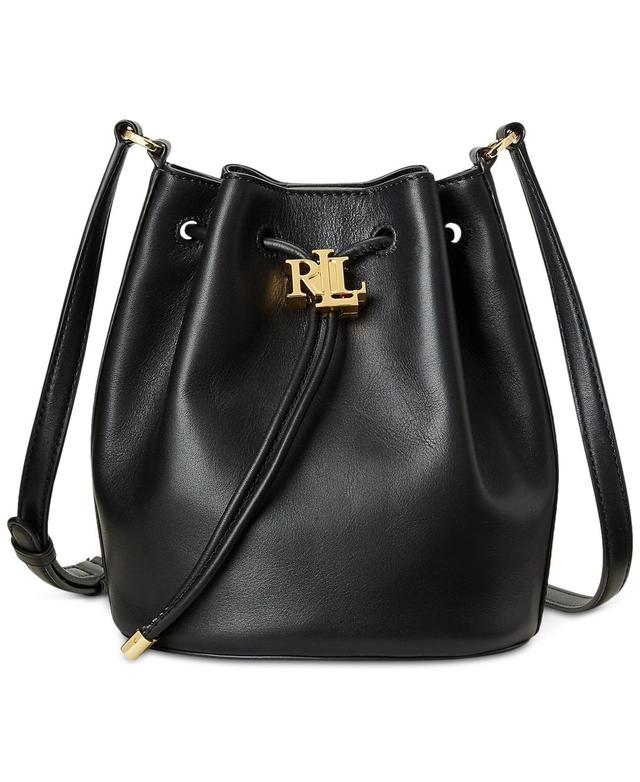 Womens Smooth Leather Medium Andie Drawstring Bag Product Image