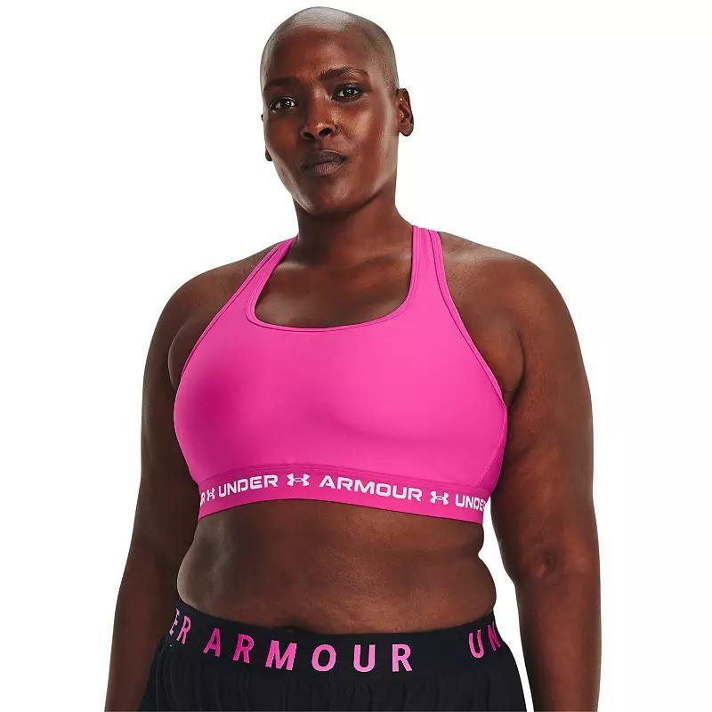 Plus Size Under Armour Crossback 2.0 Medium-Impact Sports Bra, Womens Product Image