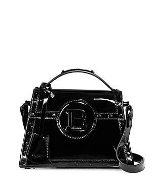 Balmain B-Buzz Dynasty Patent Leather Top Handle Bag Product Image