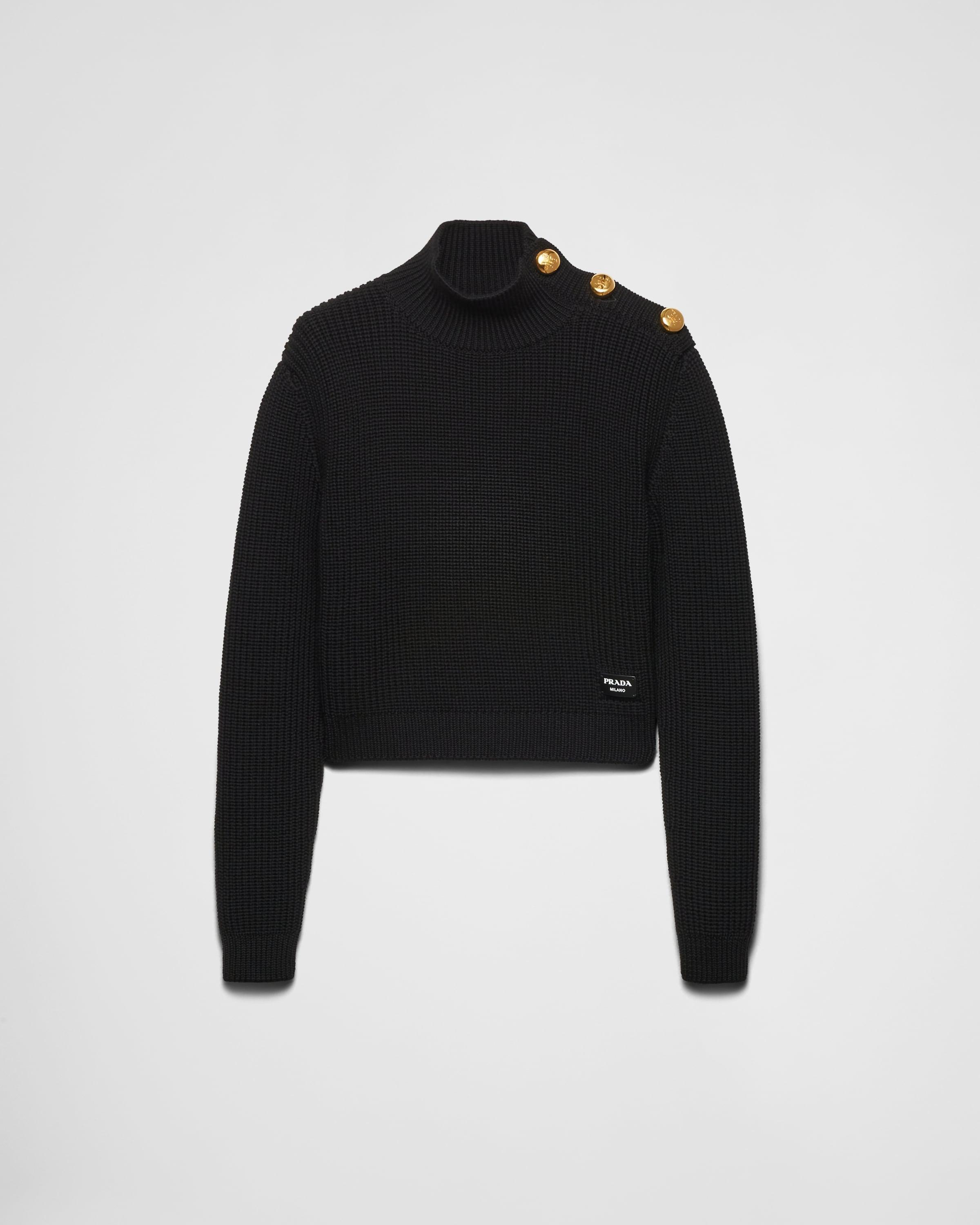 Wool turtleneck sweater Product Image