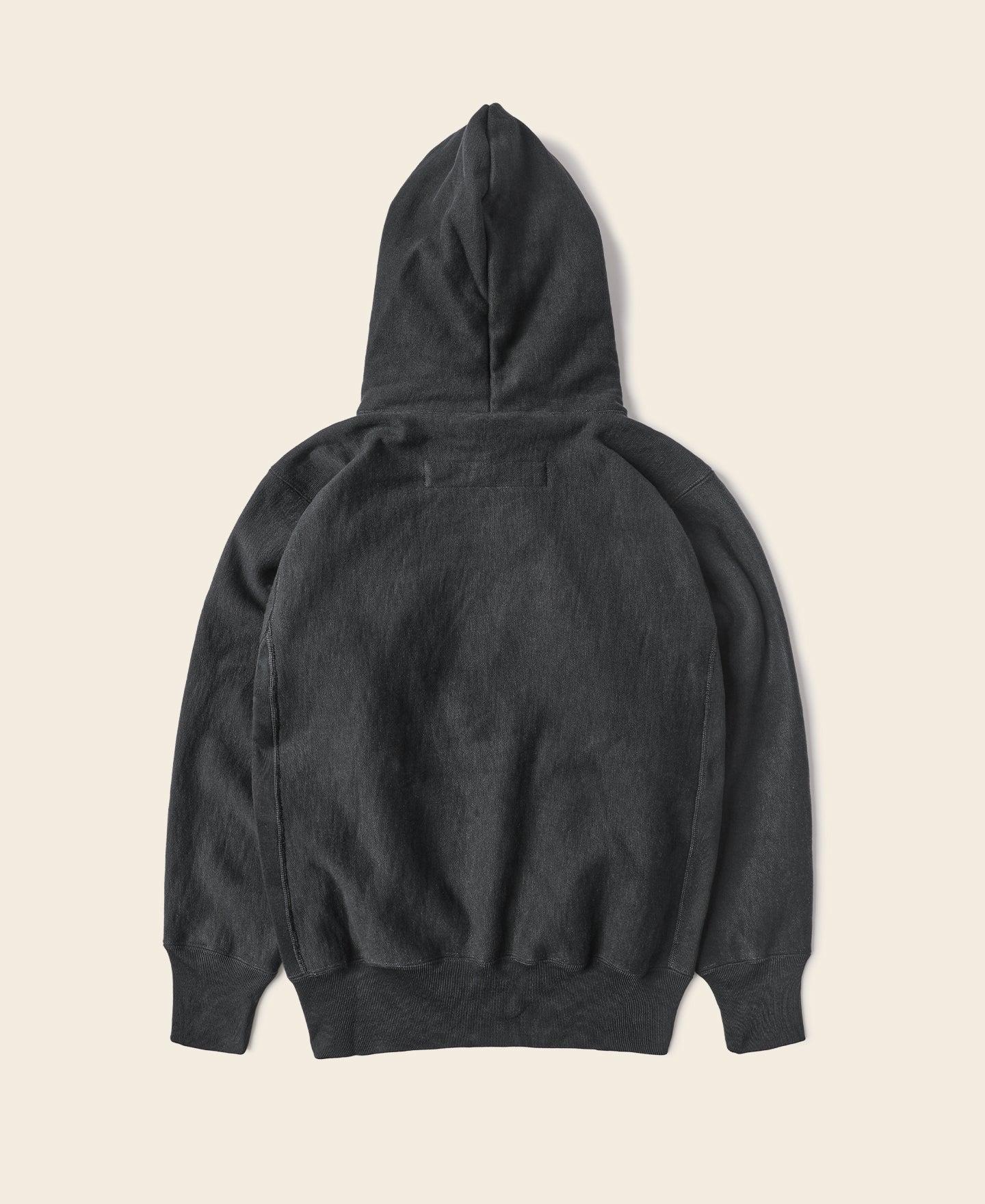 21 oz Military Academy Reverse Weave Hoodie - Black Product Image