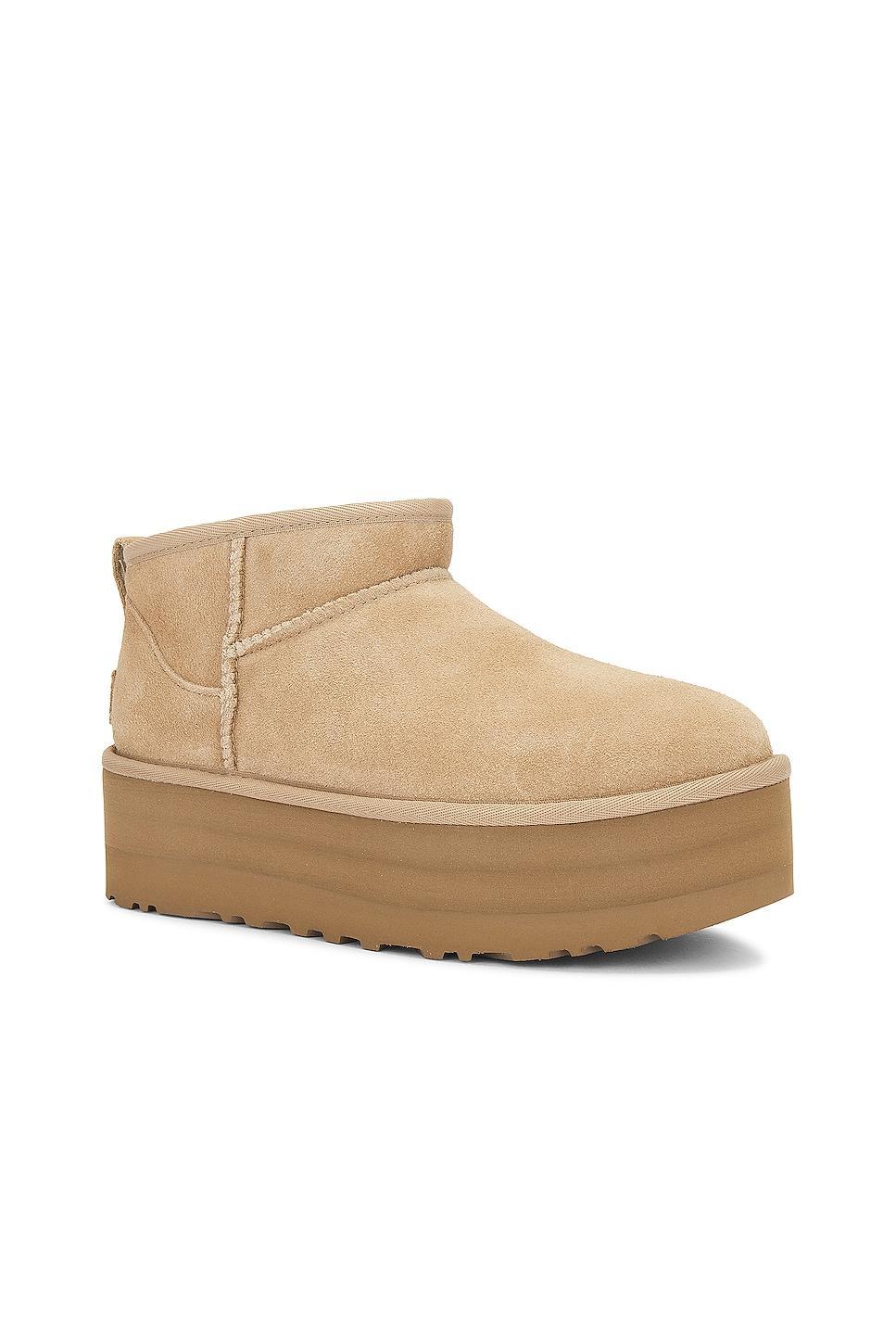 UGG Classic Ultra Mini Platform Boot in Tan Product Image