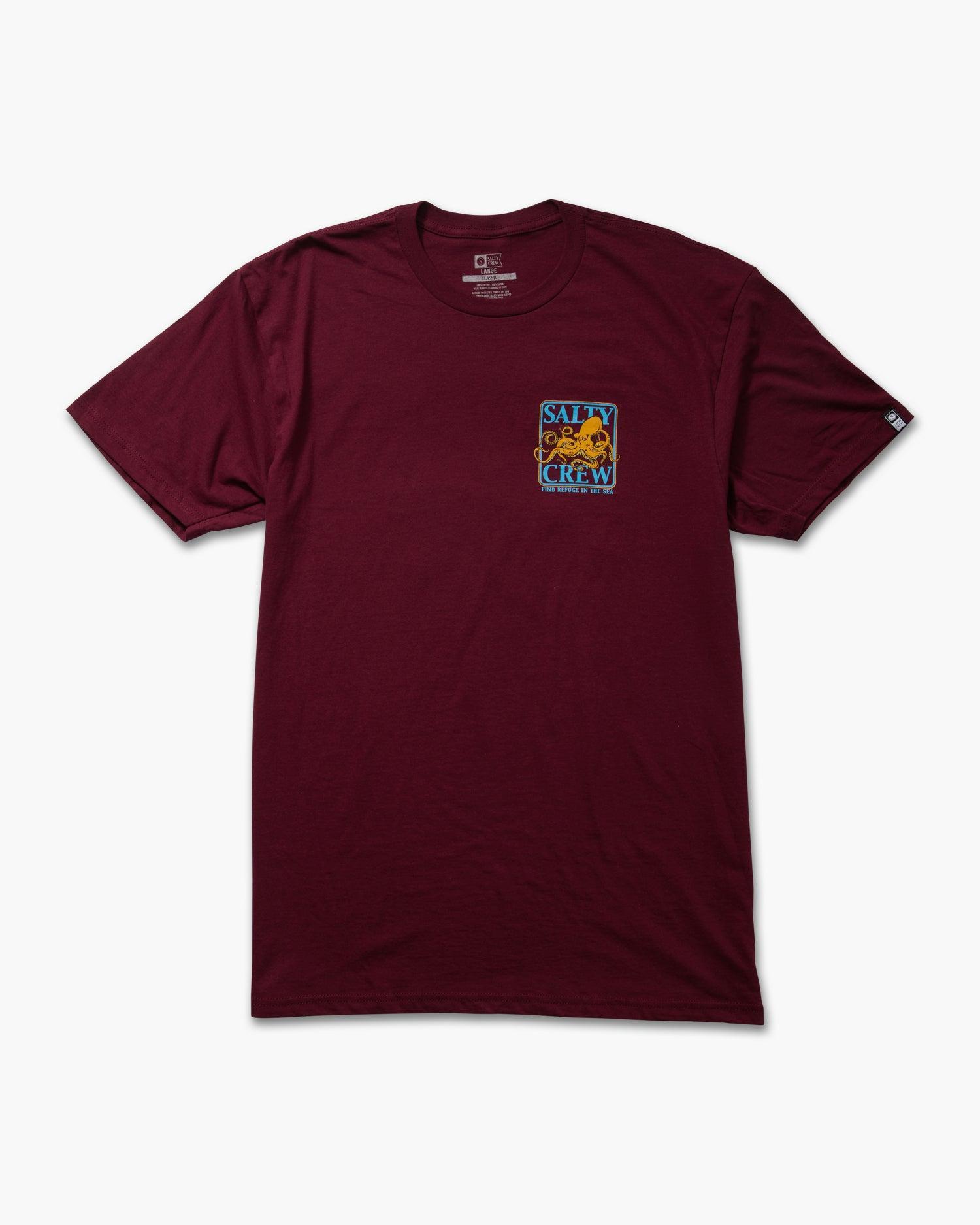 Ink Slinger Classic Tee - Burgundy Male Product Image