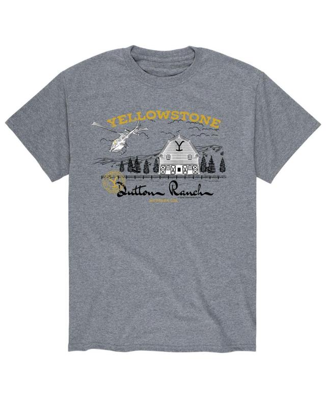 Mens Yellowstone Dutton Ranch T-shirt Product Image