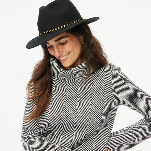 Long-sleeve funnelneck pullover Product Image