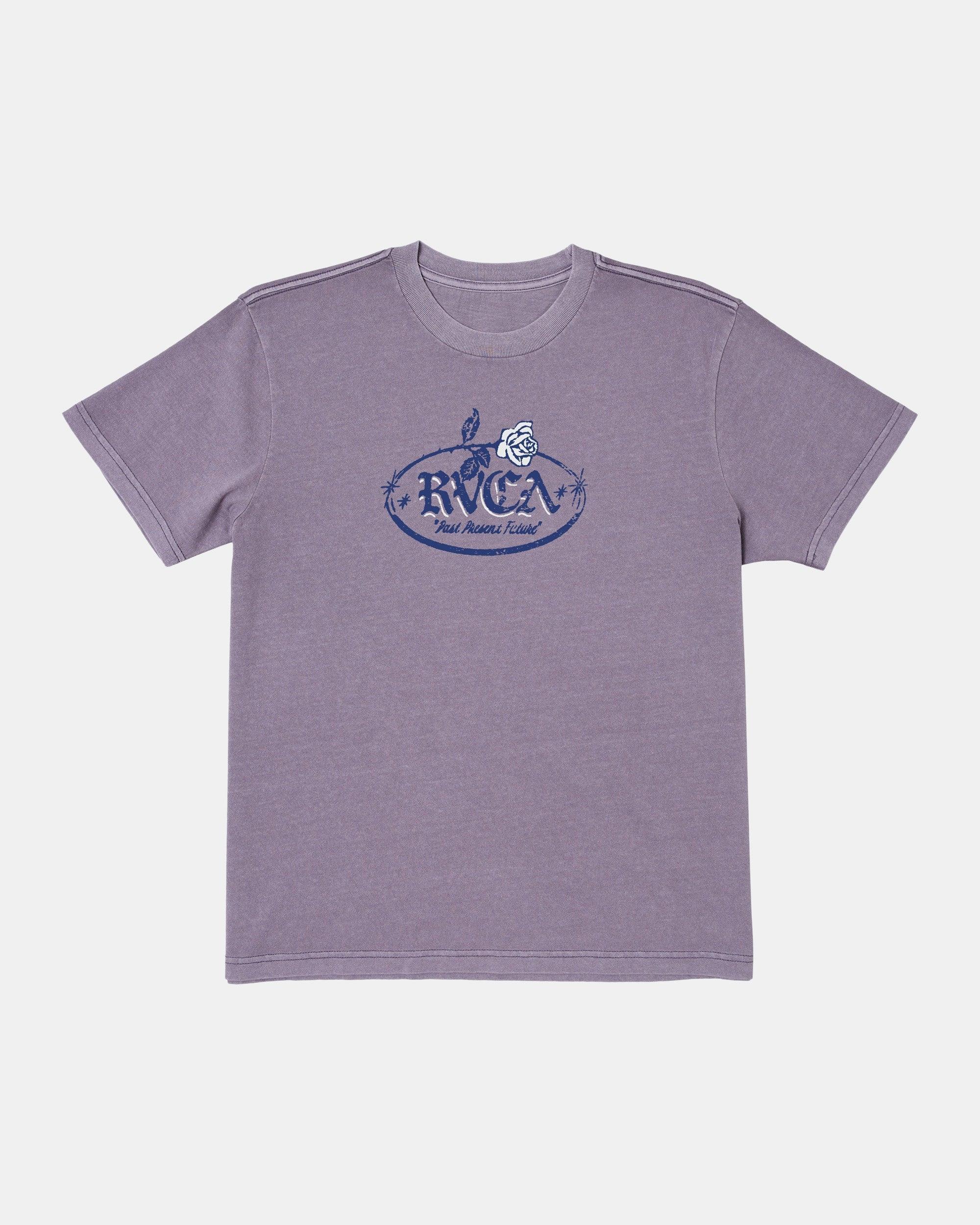 Rose T-Shirt - Purple Sage Product Image