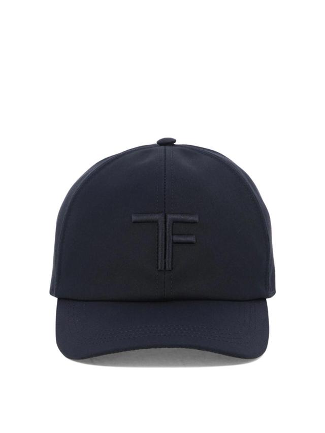 Baseball Cap With Logo In Blue Product Image