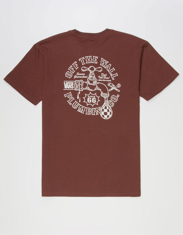 VANS Plumbing Company Mens Tee Product Image