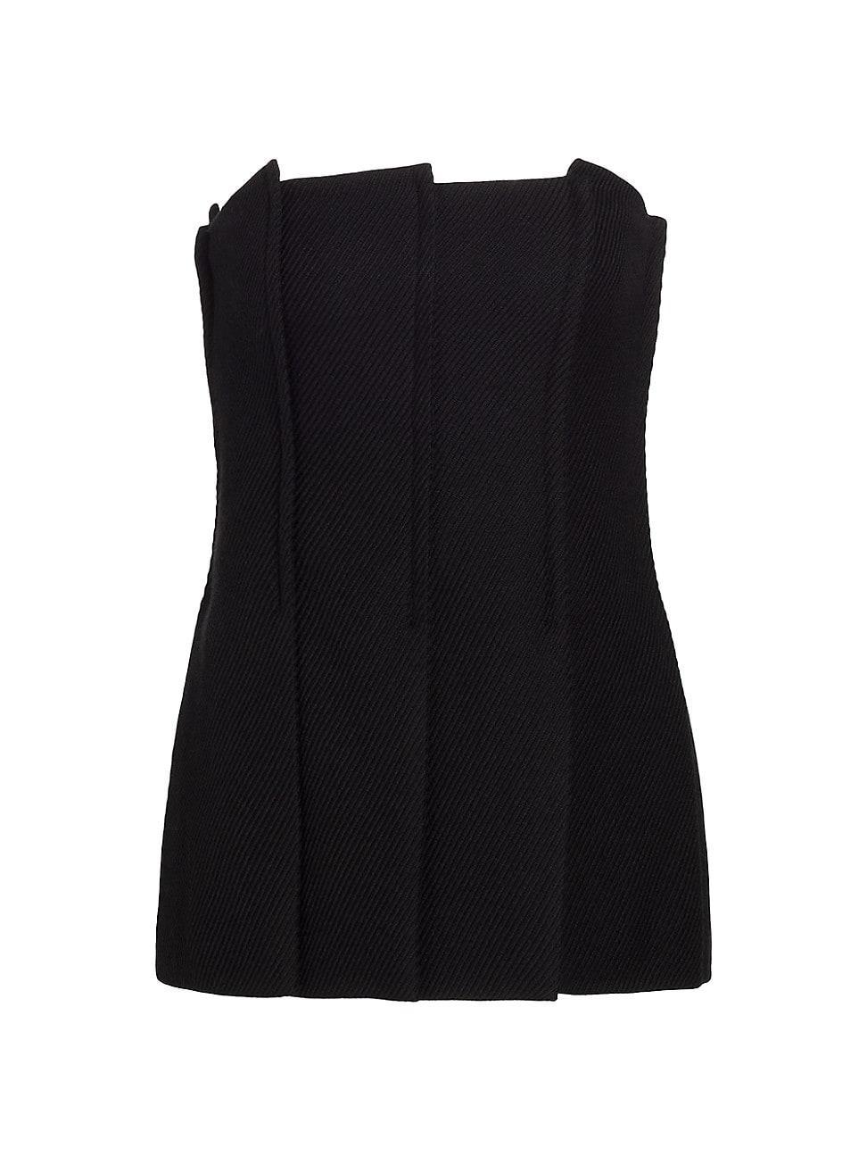 Womens Paneled Wool-Blend Bustier Top Product Image