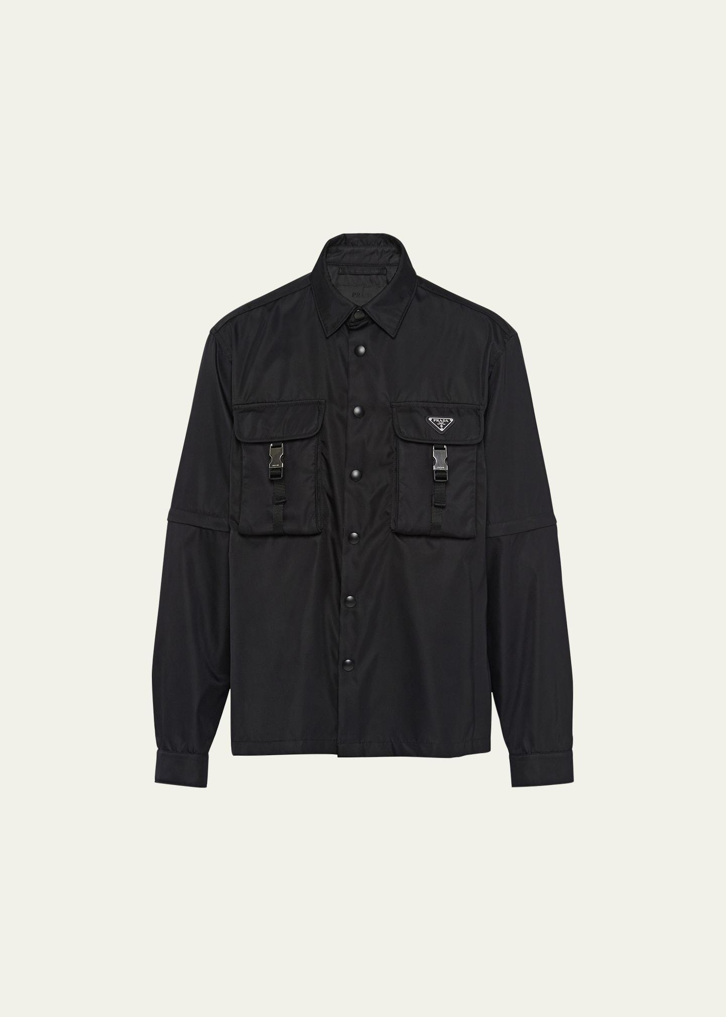 Mens Re-Nylon Shirt - Black - Size Medium - Black - Size Medium Product Image