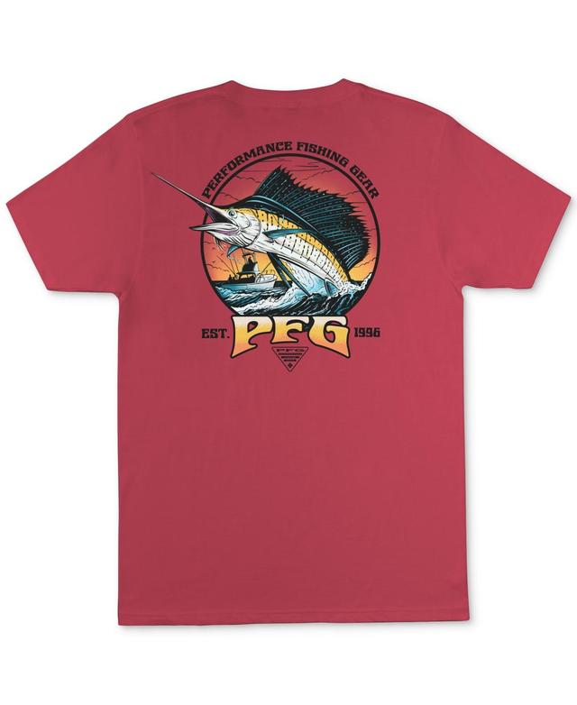 Columbia Mens Cruiser Pfg Sailfish Graphic T-Shirt Product Image