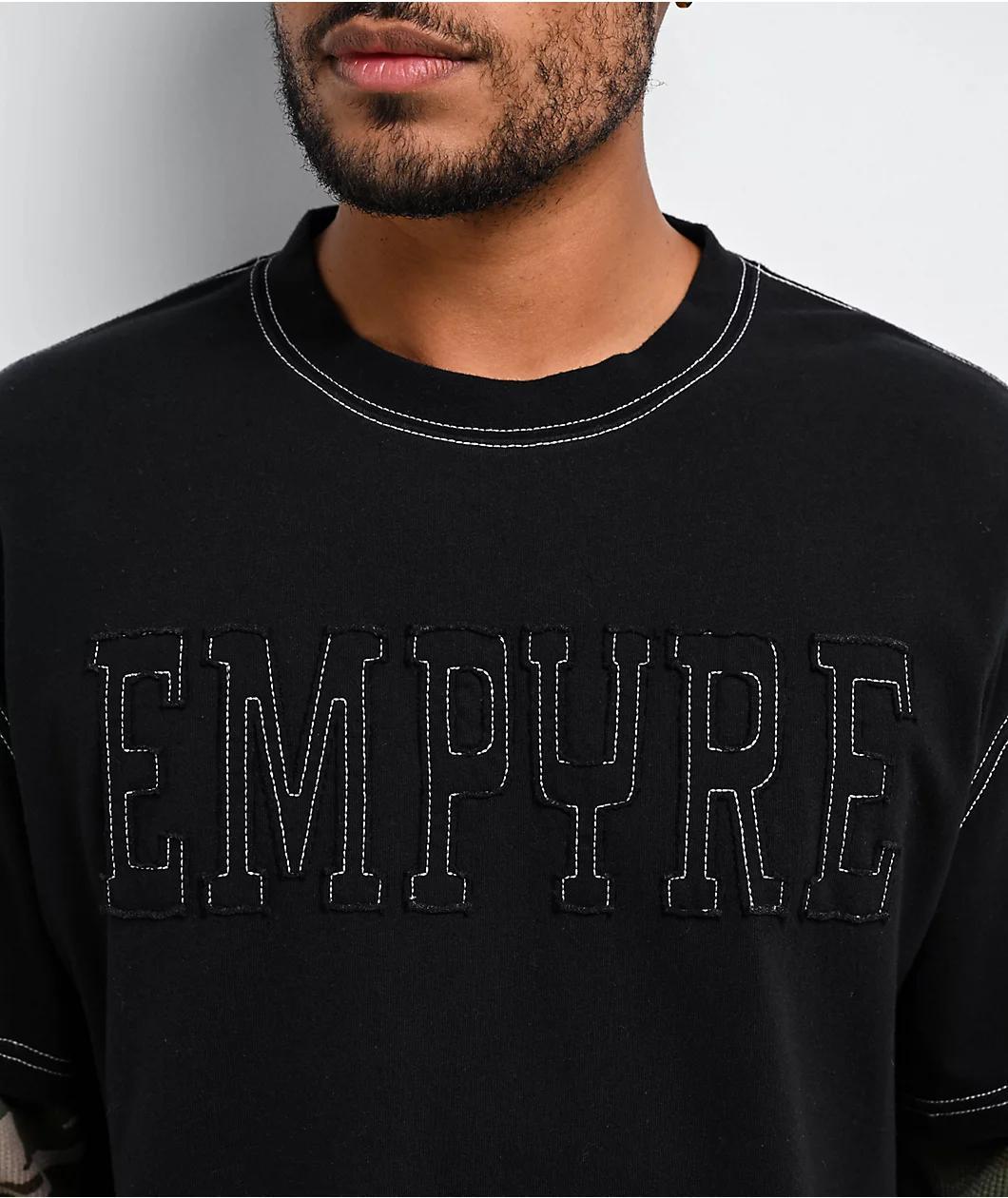 Empyre Loose Screw Black & Camo 2fer Long Sleeve T-Shirt Product Image