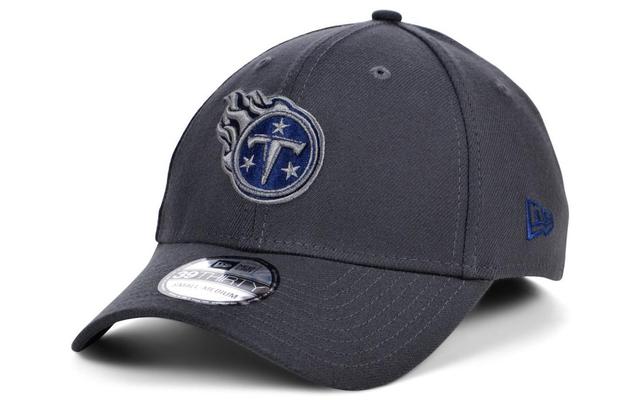 Mens New Era Graphite Tennessee Titans Storm 39THIRTY Flex Hat Product Image