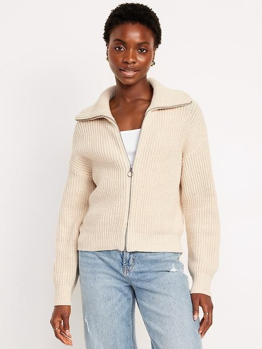 Full-Zip Cardigan Product Image