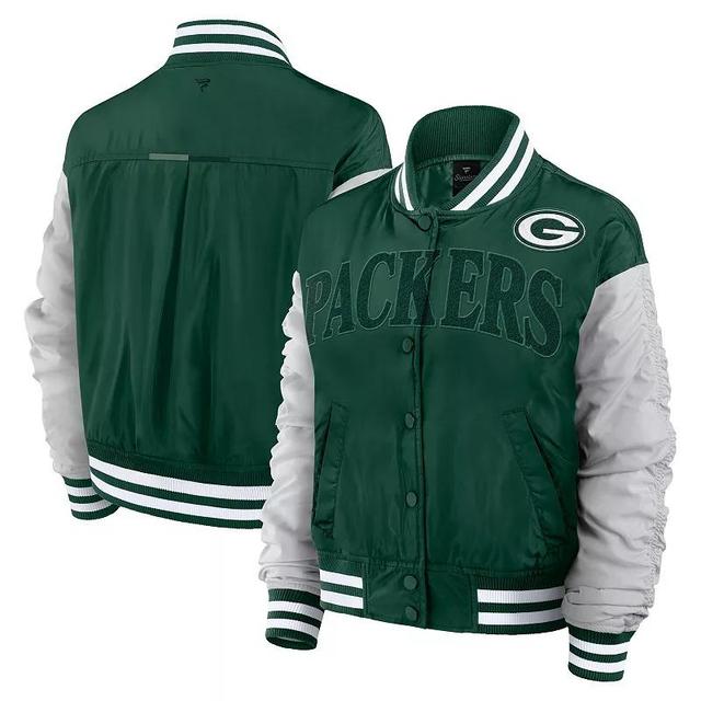 Womens Fanatics Bay Packers Elements Wave Full-Snap Jacket Product Image