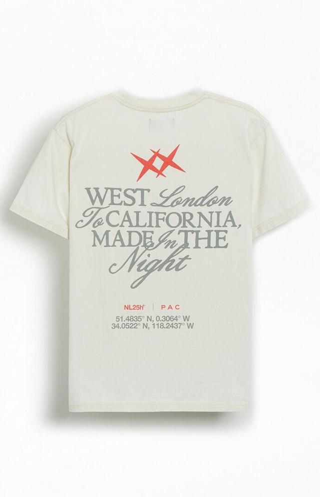 Nightlab Men's West London T- California Oversized T-Shirt Product Image