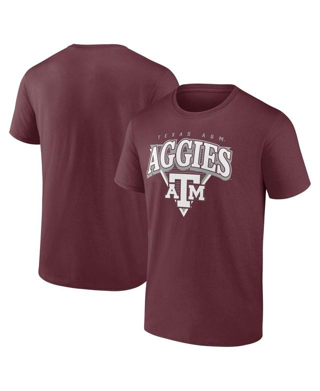 Fanatics Mens Maroon Texas A M Aggies Modern Tri T-Shirt Product Image