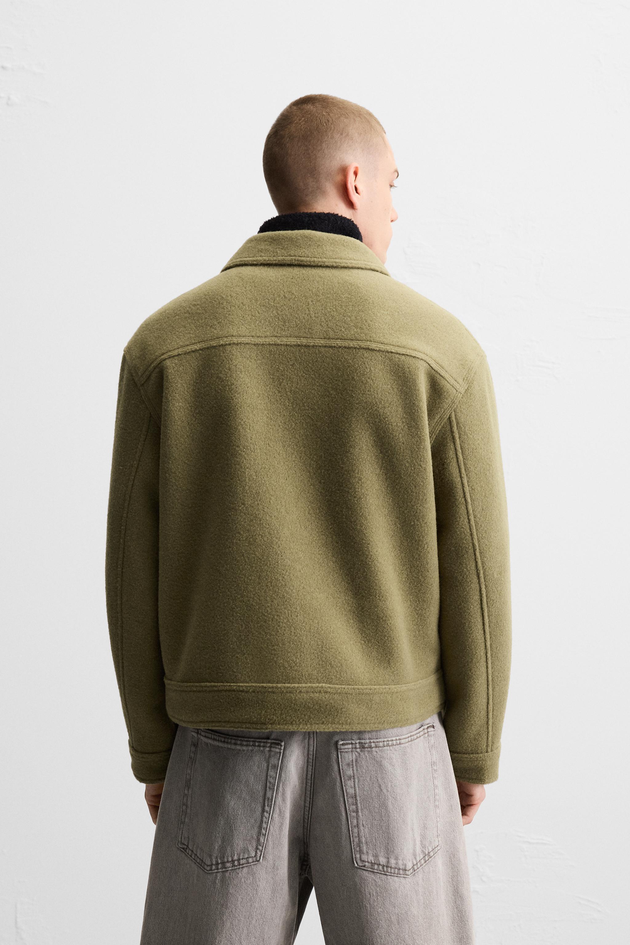 POCKETED TEXTURED JACKET Product Image