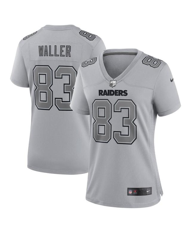 Womens Nike Darren Waller Gray Las Vegas Raiders Atmosphere Fashion Game Jersey - Gray Product Image