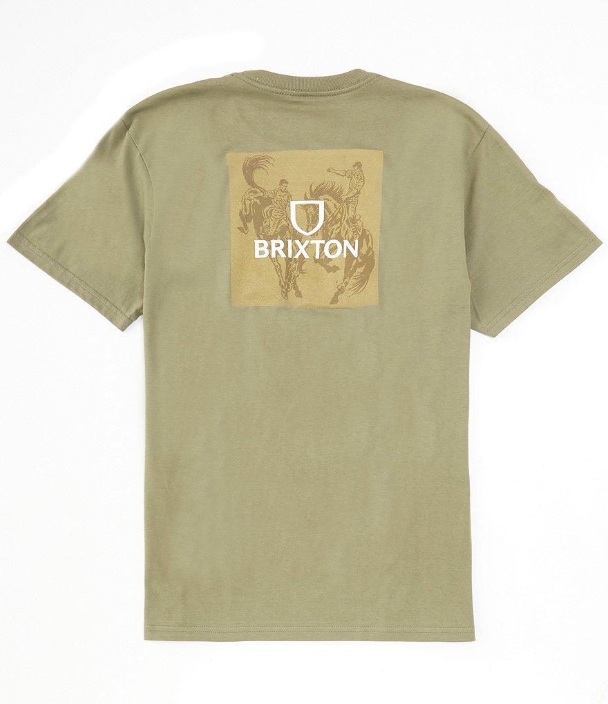 Brixton Short Sleeve Alpha Square Standard Graphic T-Shirt Product Image