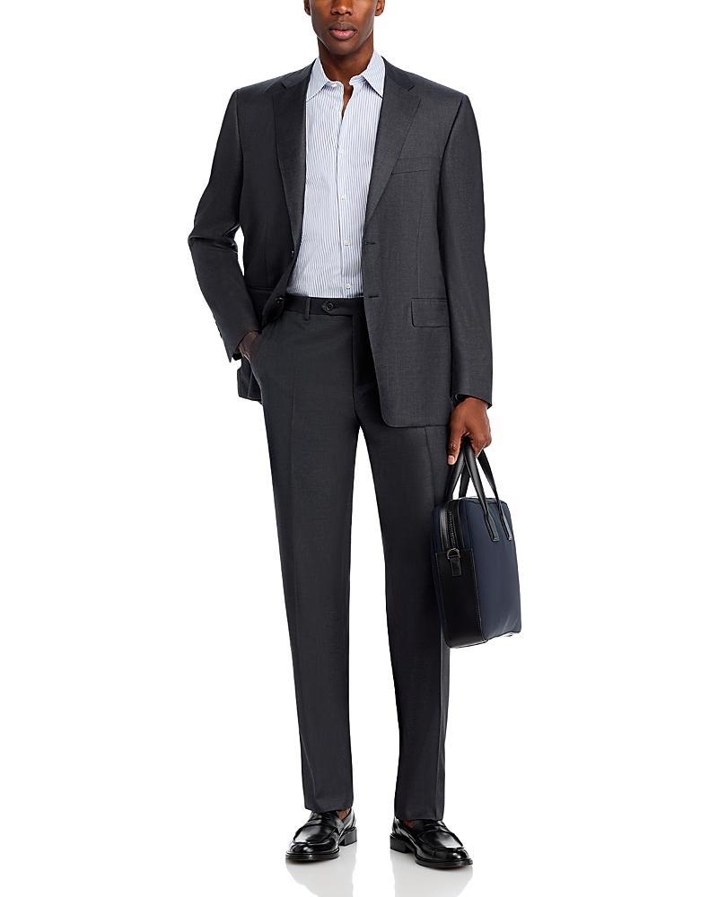 Mens Wool Two-Button Suit Product Image