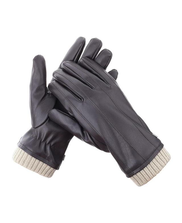 Mens Classic Touchscreen Lined Winter Gloves Product Image